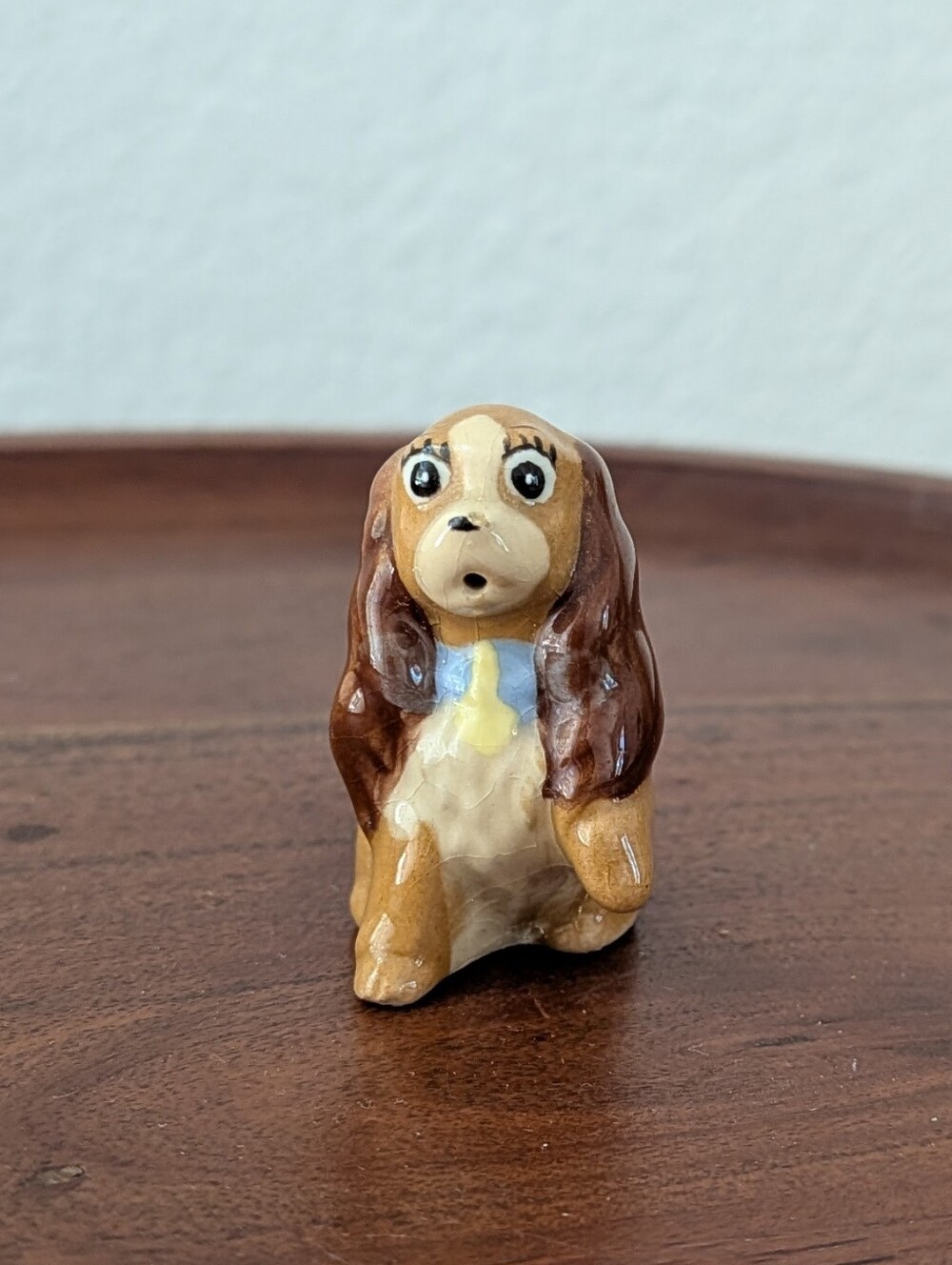 Miniature Hagen Renaker Disney Porcelain Lady From Lady and The Tramp 1.25"
